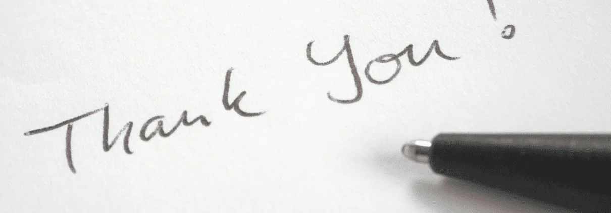 Thank you Letter after your job interview
