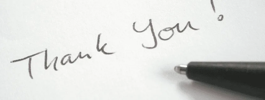 Thank you Letter after your job interview