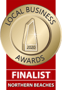 Northern Beaches Local Business Award Finalist 2020 Northern Beaches Local Business Award Finalist 2020