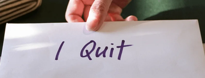 resignation