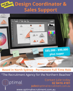 Design Coordinator and Sales Support
