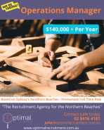 Operations Manager Operations Manager