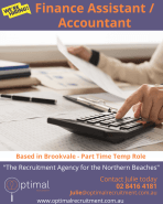 Finance Assistant Finance Assistant