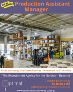 Production Assistant Manager Production Assistant Manager