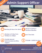 Admin Support Officer Admin Support Officer